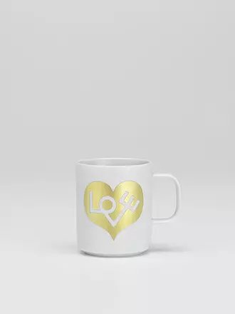 VITRA | Mug - Tasse Mug à café Cœur d'amour Or |